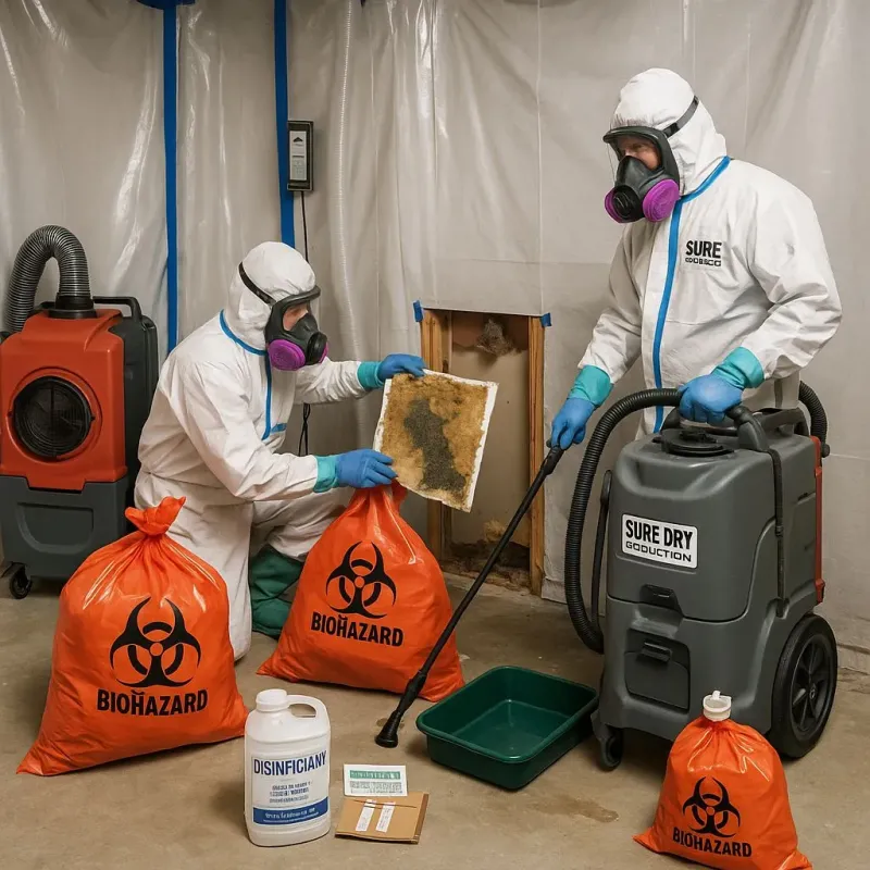 Contaminated Water Handling Protocols process in Plumas Lake, CA