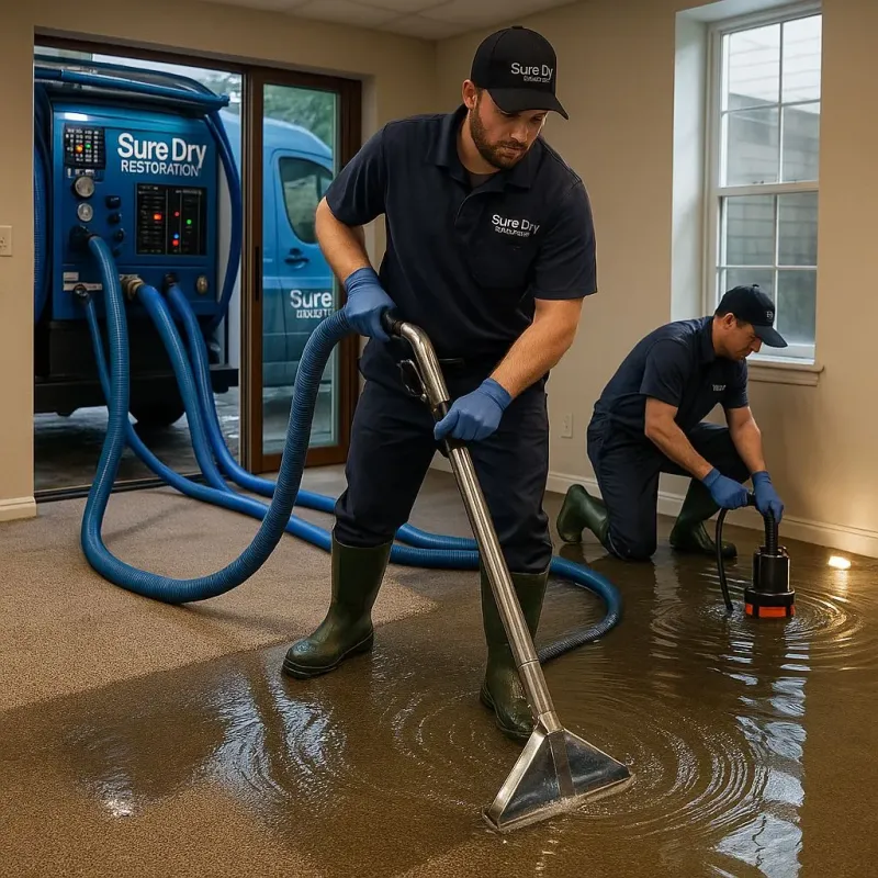 Water Extraction and Removal process in Plumas Lake, CA